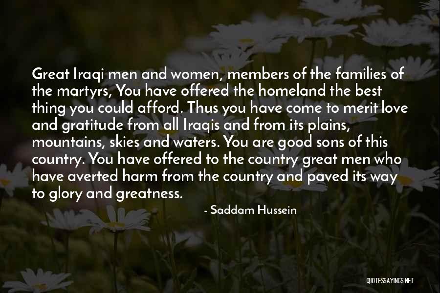 Tosis Stevensville Quotes By Saddam Hussein Tosis Stevensville Quotes By Saddam Hussein