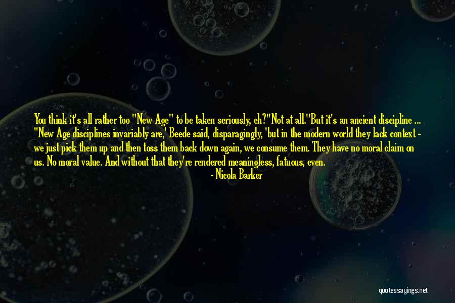 Toss Up Quotes By Nicola Barker Toss Up Quotes By Nicola Barker