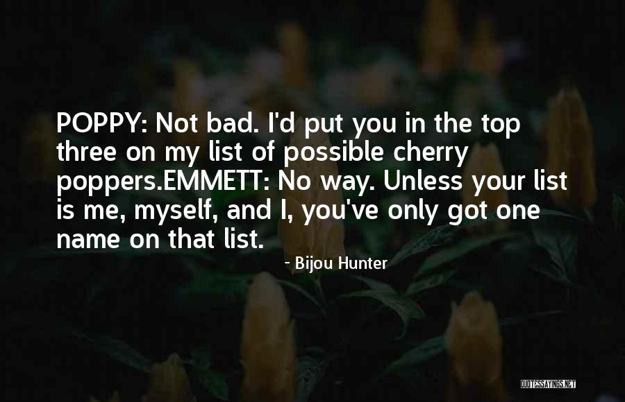Tossani Quotes By Bijou Hunter Tossani Quotes By Bijou Hunter