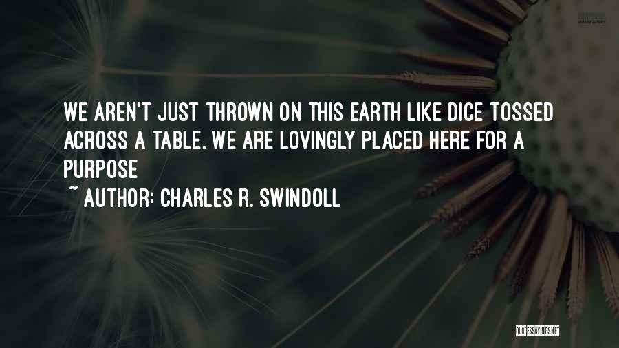 Tossed Quotes By Charles R. Swindoll