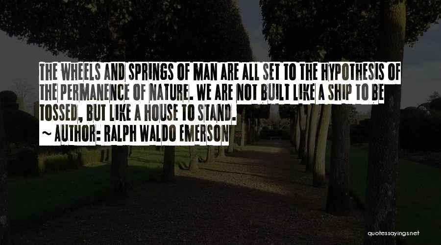 Tossed Quotes By Ralph Waldo Emerson