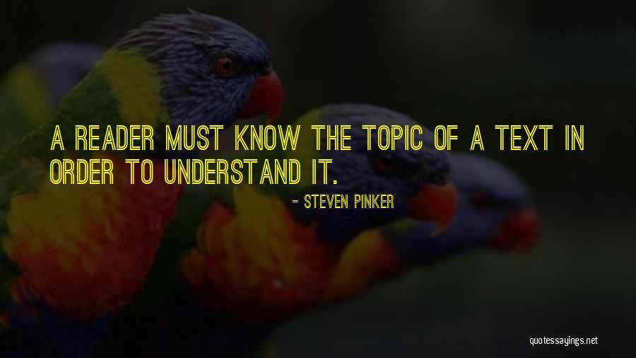 Tossup Def Quotes By Steven Pinker Tossup Def Quotes By Steven Pinker