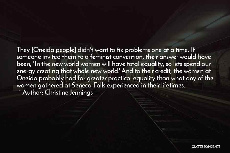 Total Equality Quotes By Christine Jennings