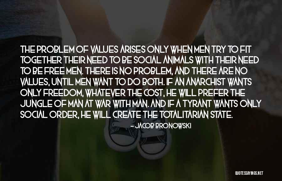 Totalitarian State Quotes By Jacob Bronowski Totalitarian State Quotes By Jacob Bronowski