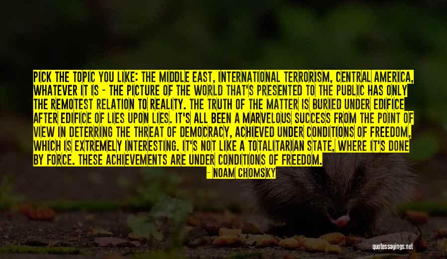 Totalitarian State Quotes By Noam Chomsky Totalitarian State Quotes By Noam Chomsky