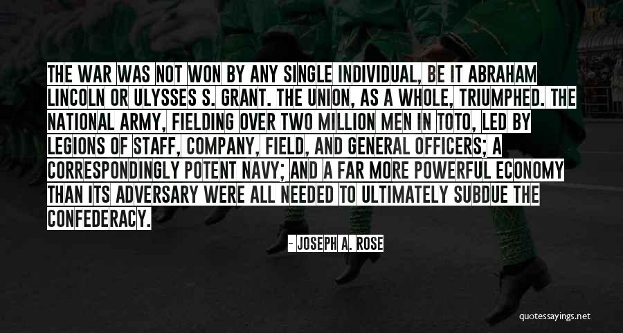 Toto Quotes By Joseph A. Rose