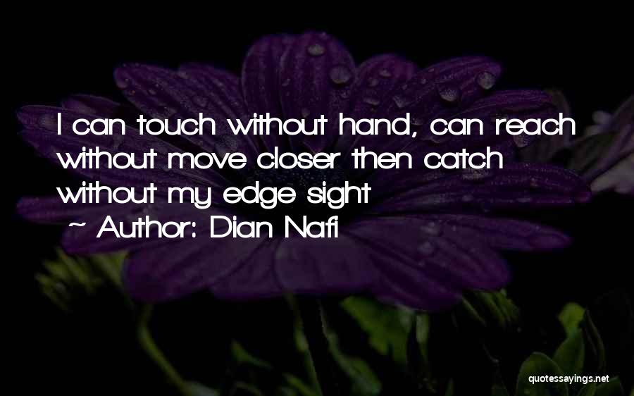 Touch My Hand Quotes By Dian Nafi