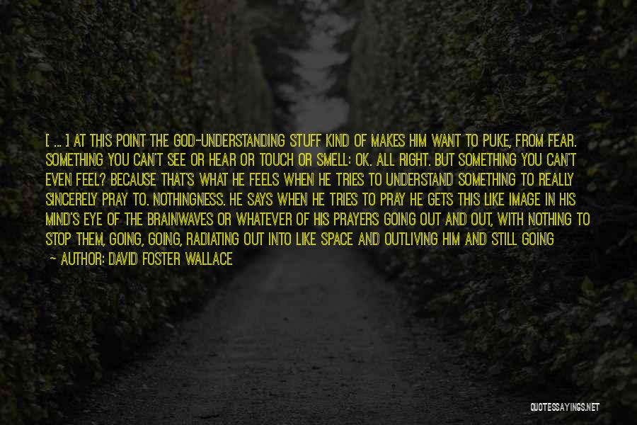 Touch Point Quotes By David Foster Wallace