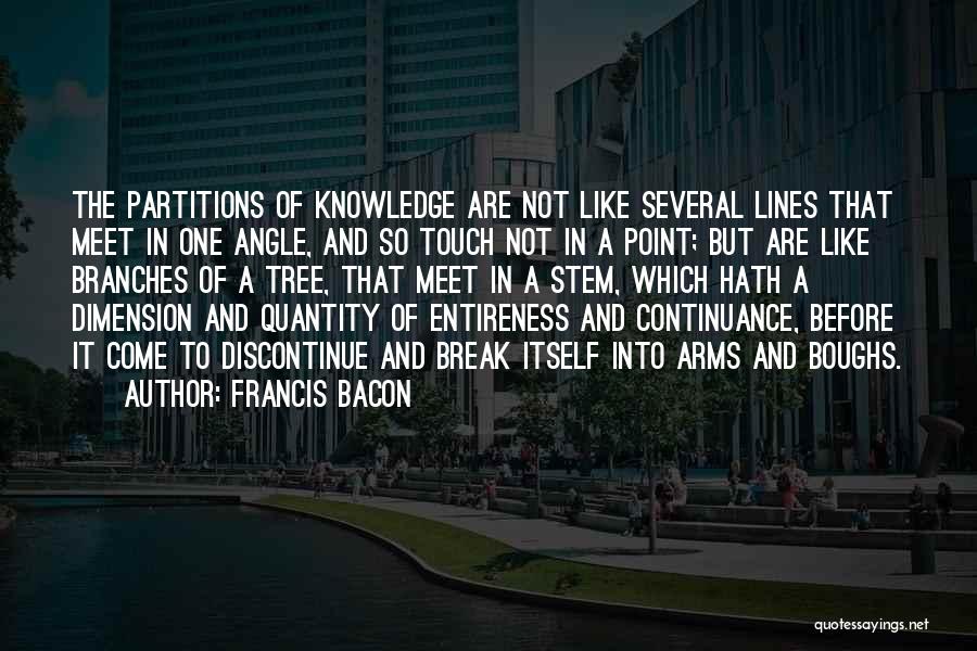 Touch Point Quotes By Francis Bacon