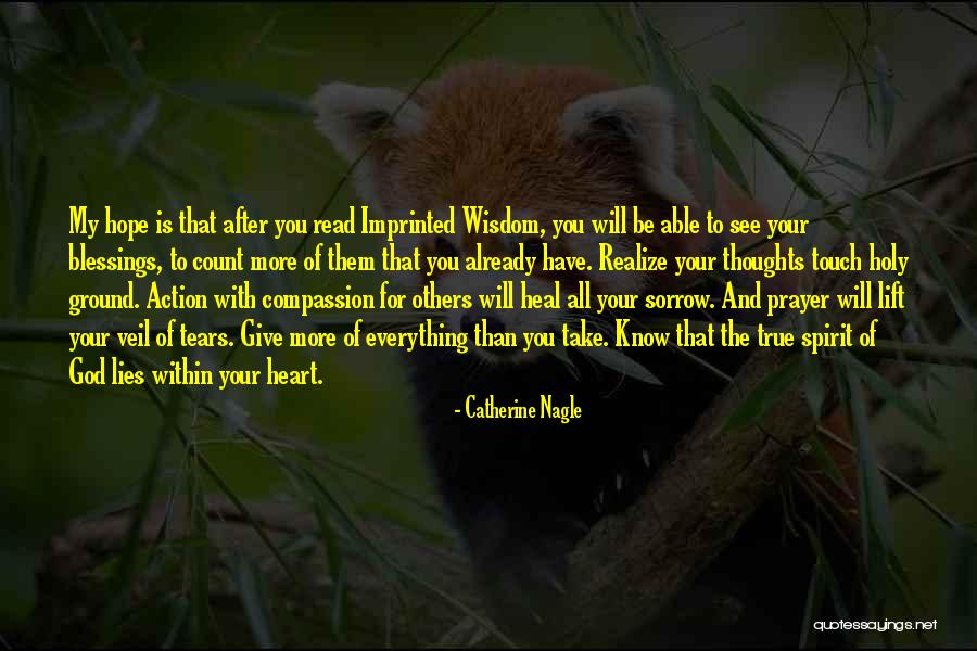 Touch Your Heart Quotes By Catherine Nagle