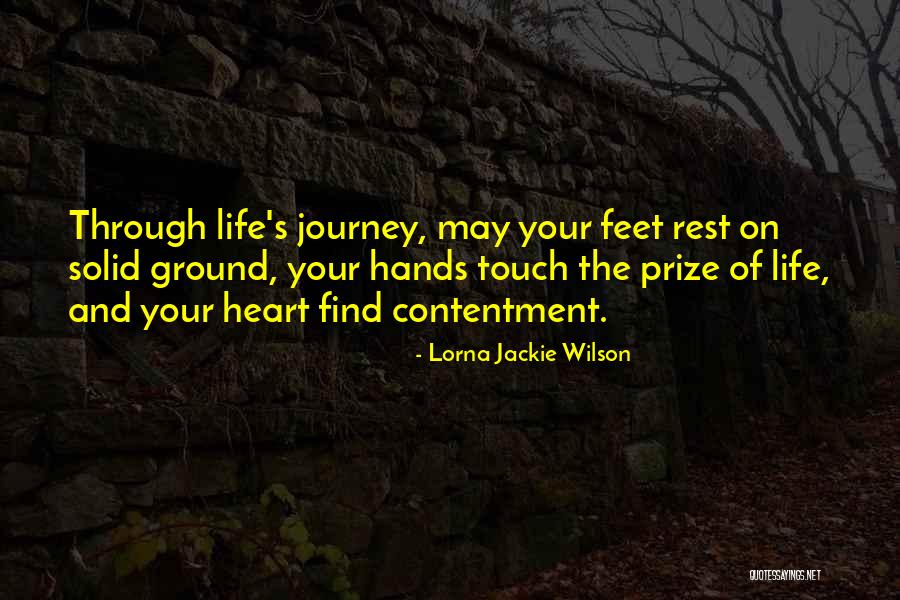 Touch Your Heart Quotes By Lorna Jackie Wilson