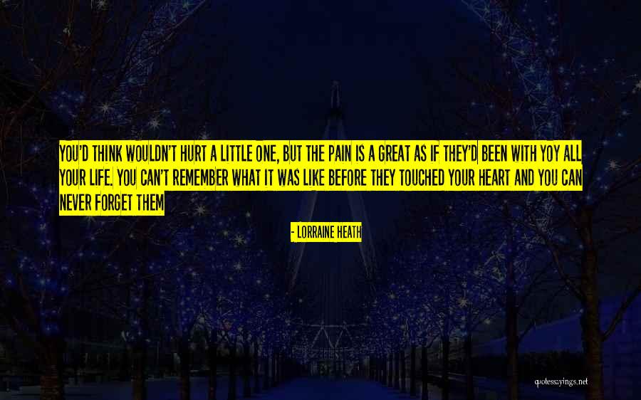 Touched Your Life Quotes By Lorraine Heath Touched Your Life Quotes By Lorraine Heath