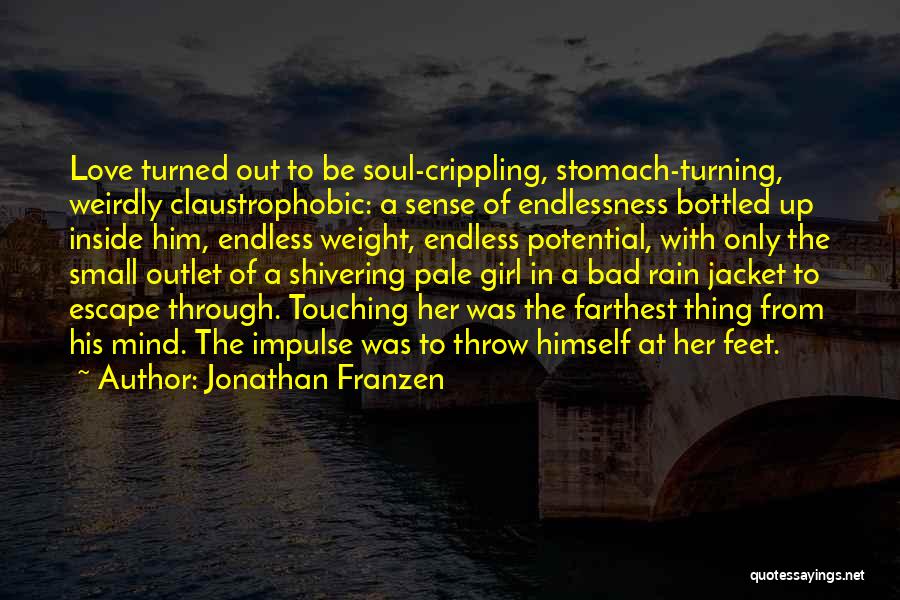 Touching Him Quotes By Jonathan Franzen