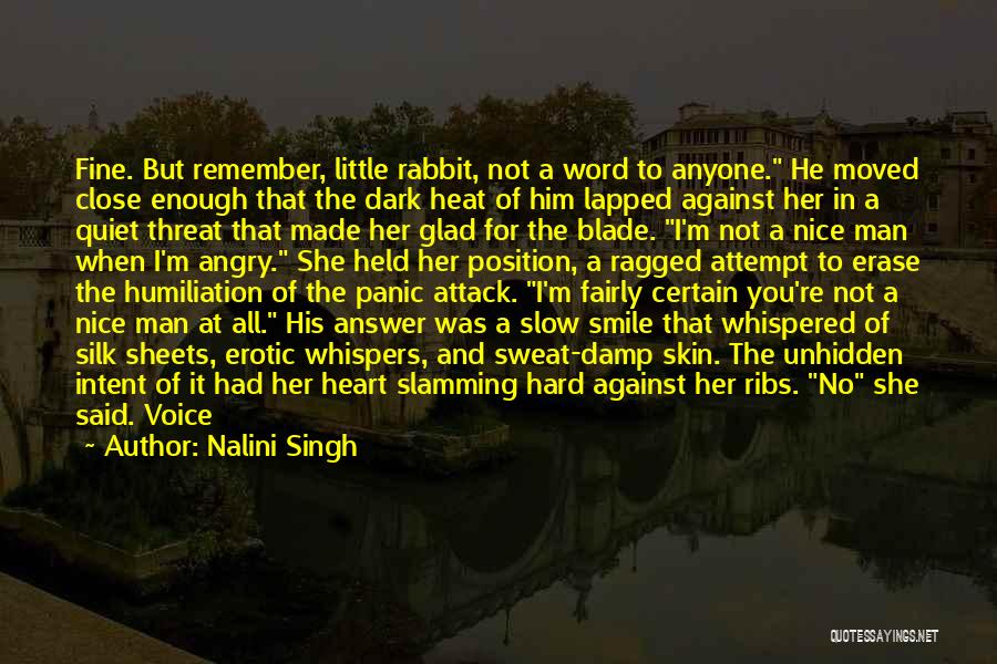 Touching Him Quotes By Nalini Singh