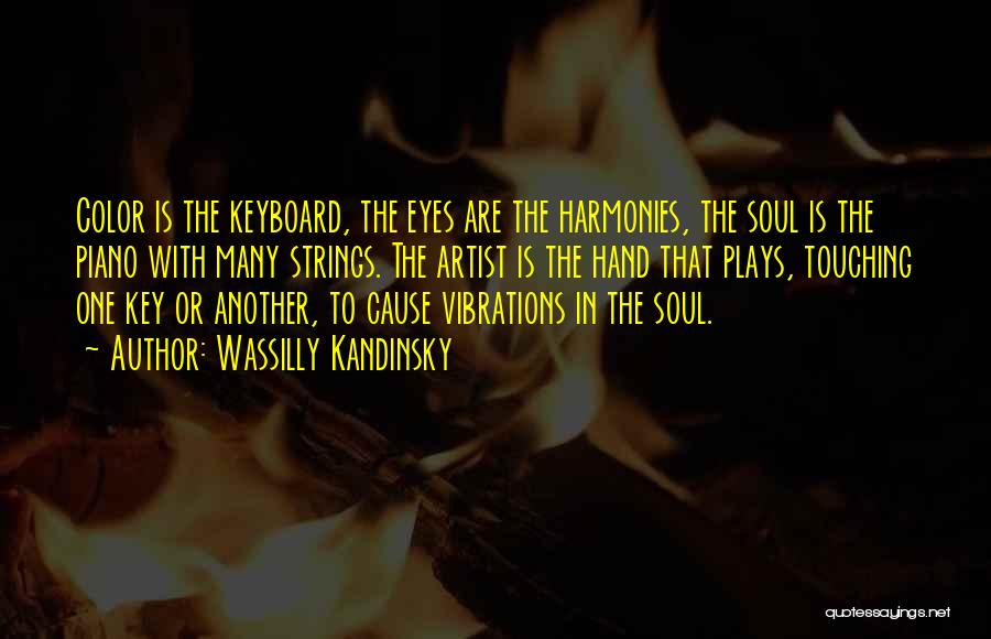 Touching Someone's Soul Quotes By Wassilly Kandinsky