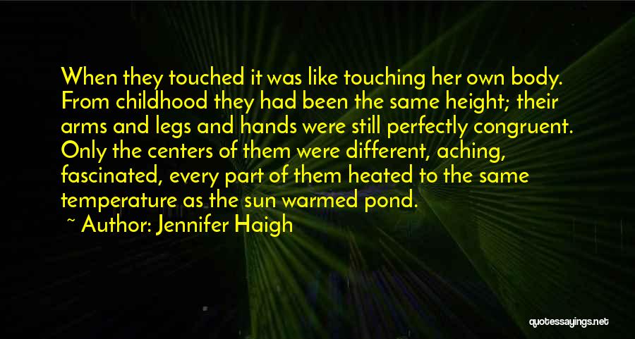 Touching Your Body Quotes By Jennifer Haigh