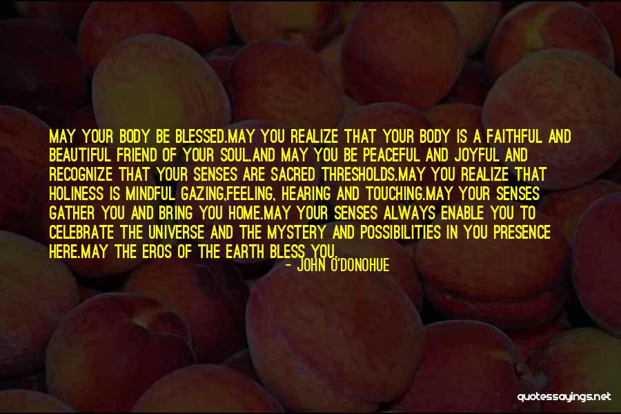 Touching Your Body Quotes By John O'Donohue