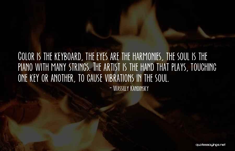 Touching Your Soul Quotes By Wassilly Kandinsky