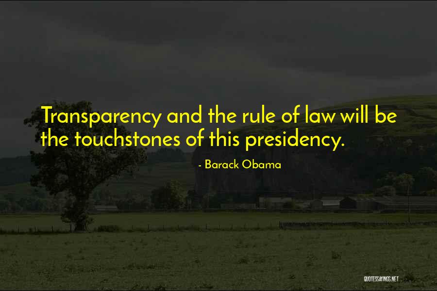 Touchstones Quotes By Barack Obama