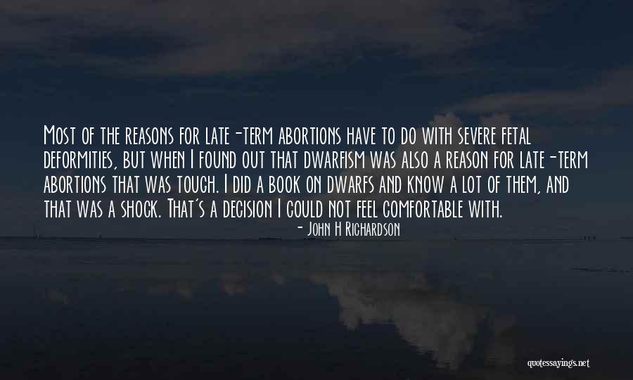 Tough Decision Quotes By John H Richardson Tough Decision Quotes By John H Richardson