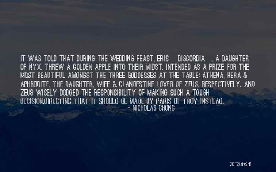 Tough Decision Quotes By Nicholas Chong Tough Decision Quotes By Nicholas Chong