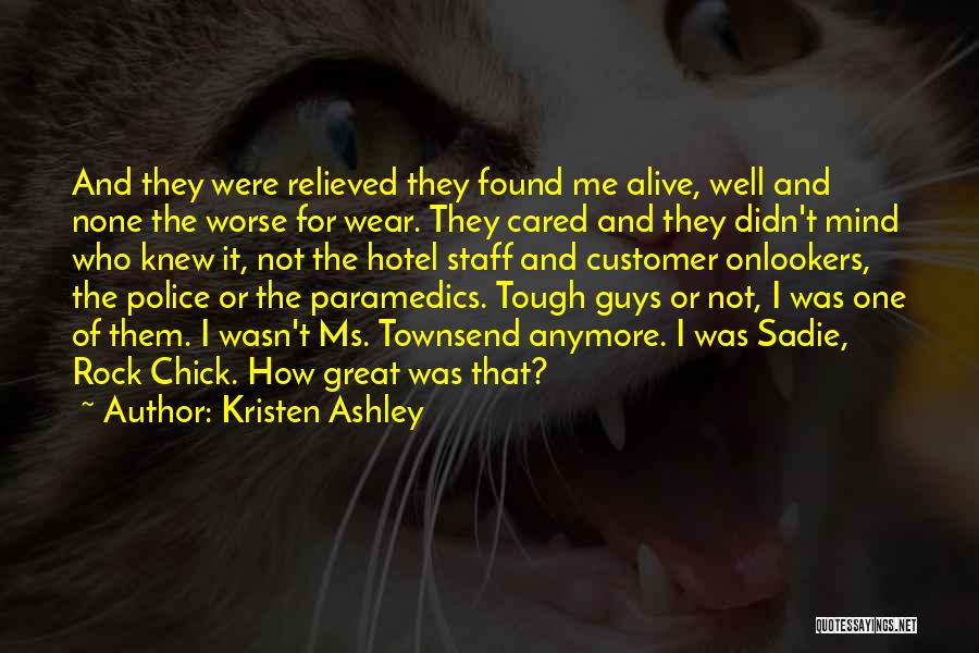 Tough Guys Quotes By Kristen Ashley