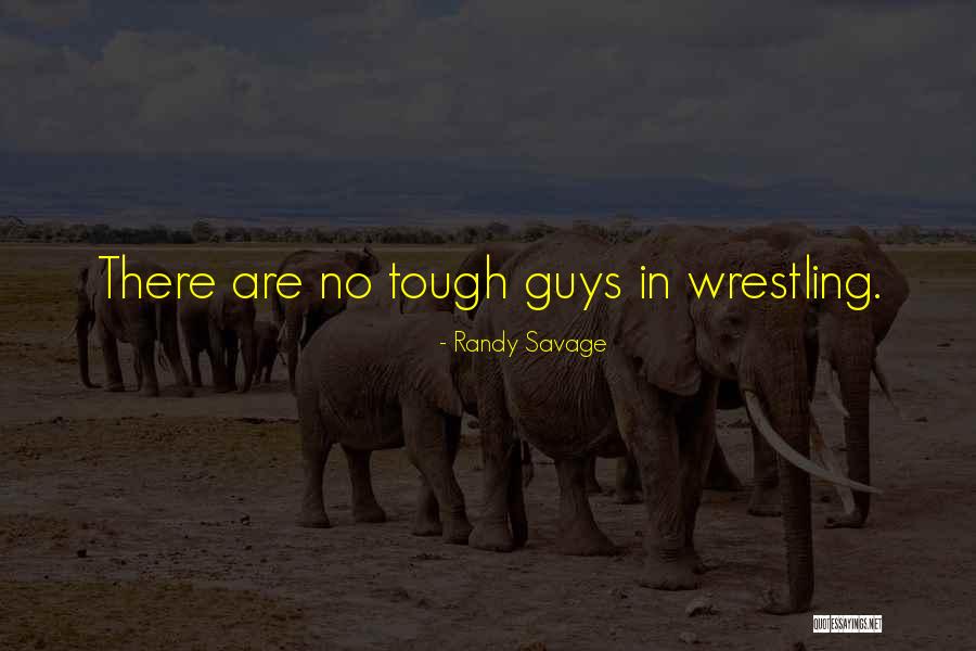 Tough Guys Quotes By Randy Savage Tough Guys Quotes By Randy Savage