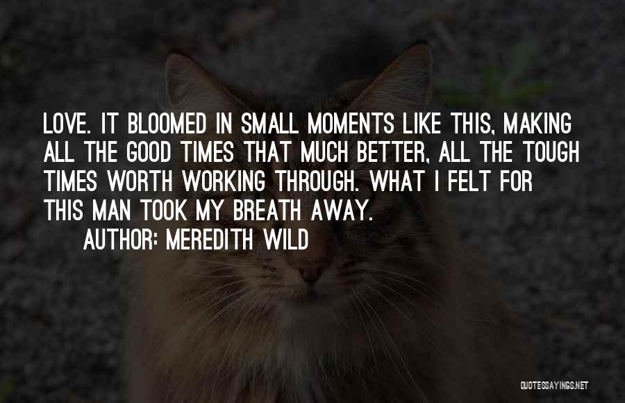 Tough Love And Times Quotes By Meredith Wild