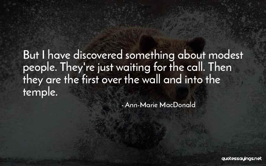 Tould Quotes By Ann-Marie MacDonald Tould Quotes By Ann-Marie MacDonald