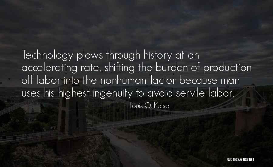 Tould Quotes By Louis O. Kelso Tould Quotes By Louis O. Kelso
