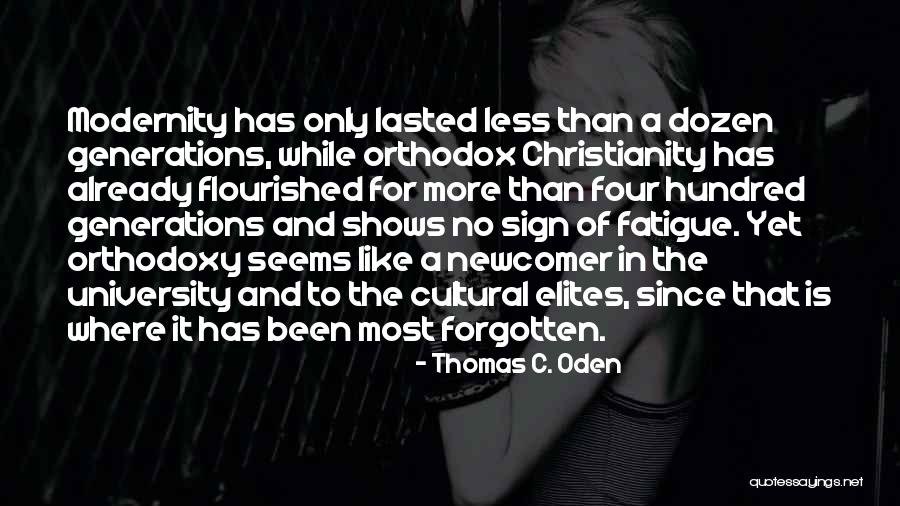 Toundou Quotes By Thomas C. Oden Toundou Quotes By Thomas C. Oden