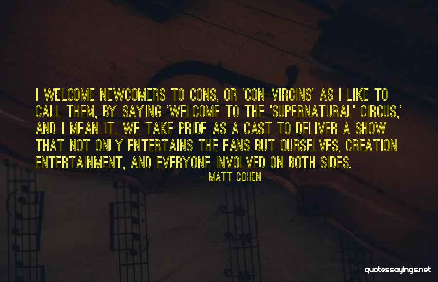 Tourelle Security Quotes By Matt Cohen Tourelle Security Quotes By Matt Cohen