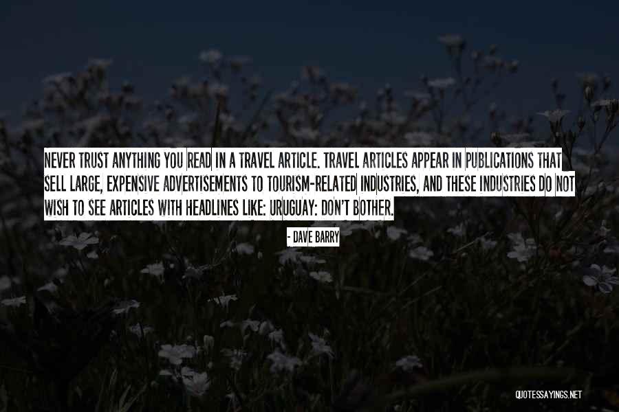 Tourism And Travel Quotes By Dave Barry Tourism And Travel Quotes By Dave Barry