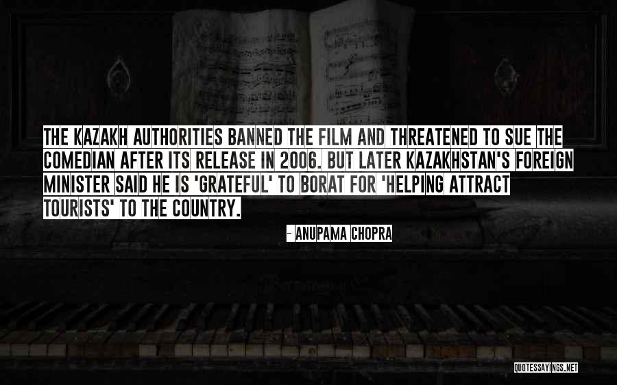 Tourists Quotes By Anupama Chopra