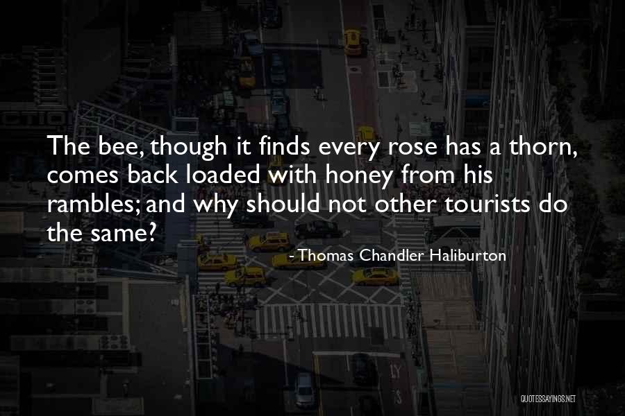 Tourists Quotes By Thomas Chandler Haliburton