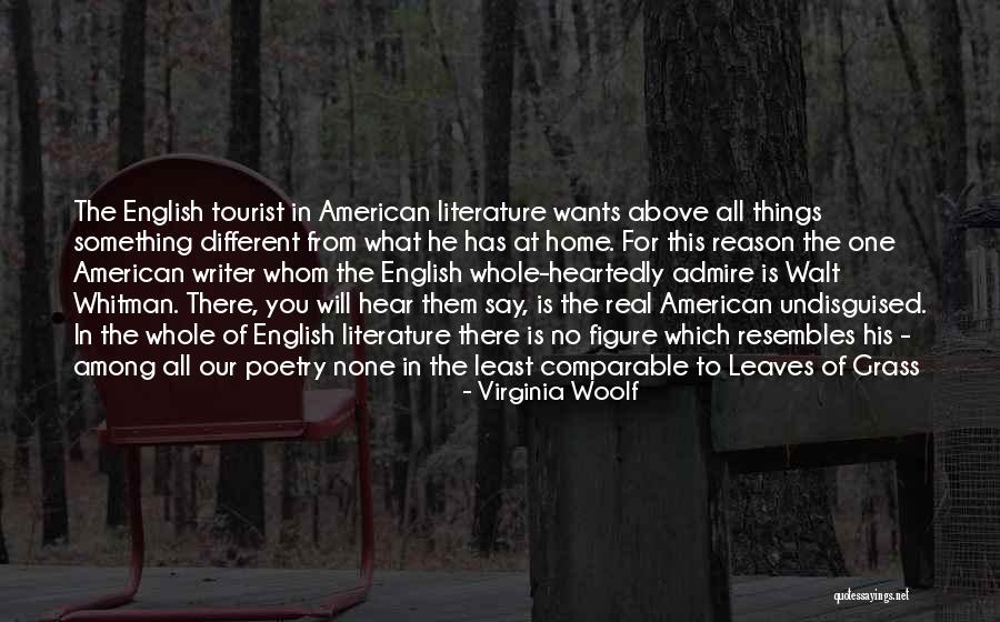 Tourists Quotes By Virginia Woolf