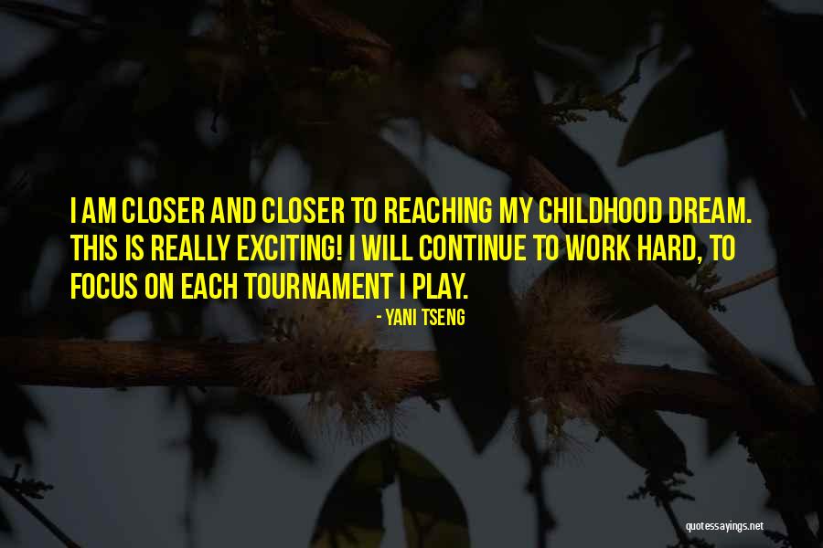 Tournament Play Quotes By Yani Tseng Tournament Play Quotes By Yani Tseng