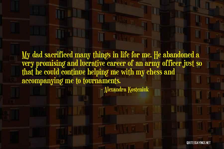 Tournaments Quotes By Alexandra Kosteniuk