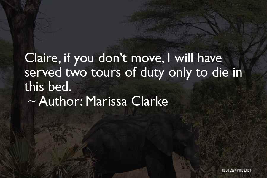 Tours Quotes By Marissa Clarke