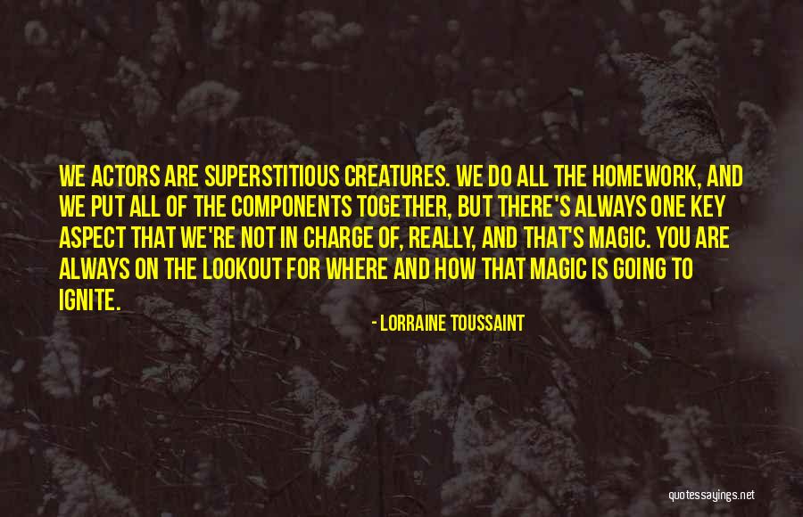 Toussaint Quotes By Lorraine Toussaint