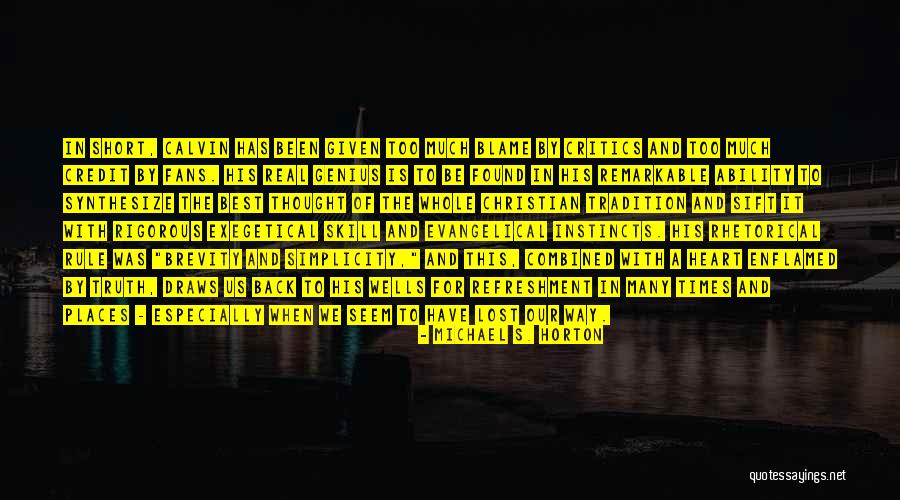Towelling Beach Quotes By Michael S. Horton Towelling Beach Quotes By Michael S. Horton