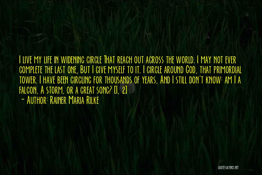 Tower Of God Quotes By Rainer Maria Rilke