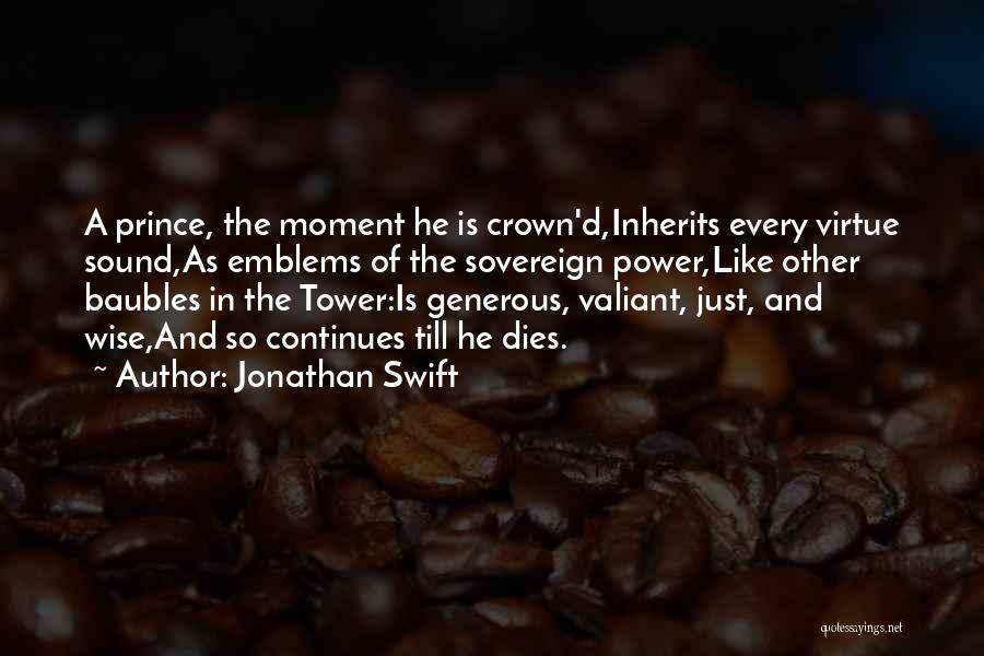 Tower Of Power Quotes By Jonathan Swift