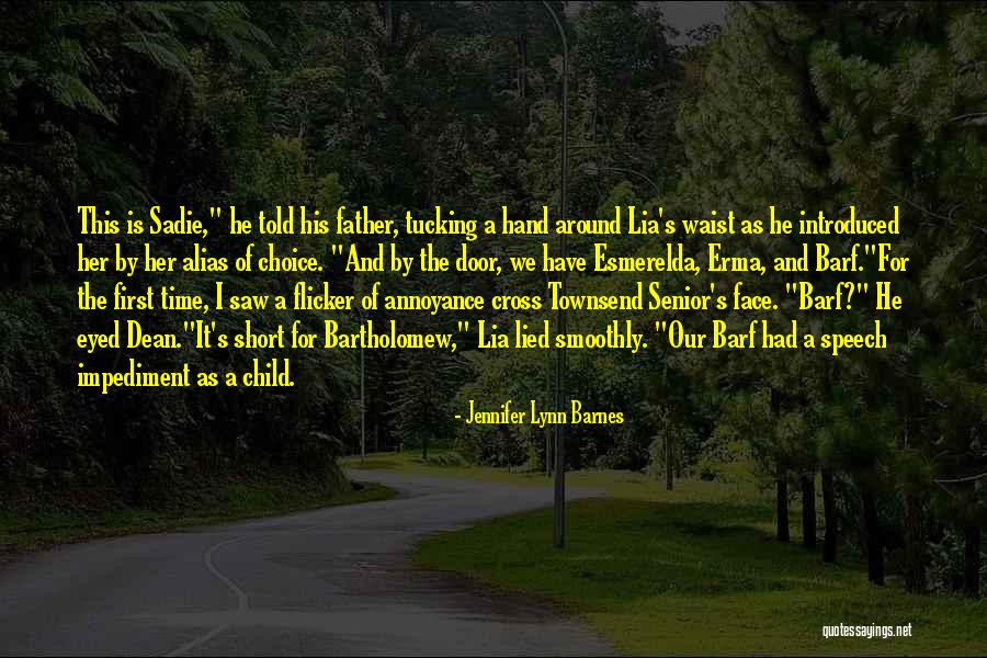 Townsend Quotes By Jennifer Lynn Barnes