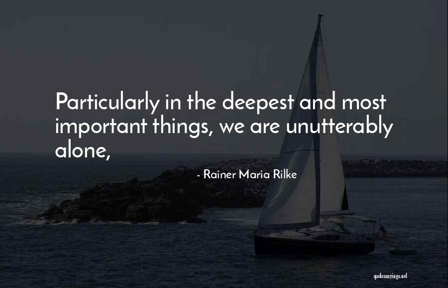 Toxic Families Who Scapegoat Quotes By Rainer Maria Rilke