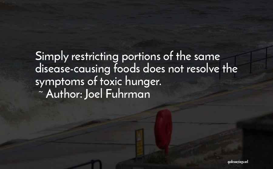 Toxic Quotes By Joel Fuhrman