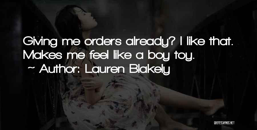 Toy Boy Quotes By Lauren Blakely