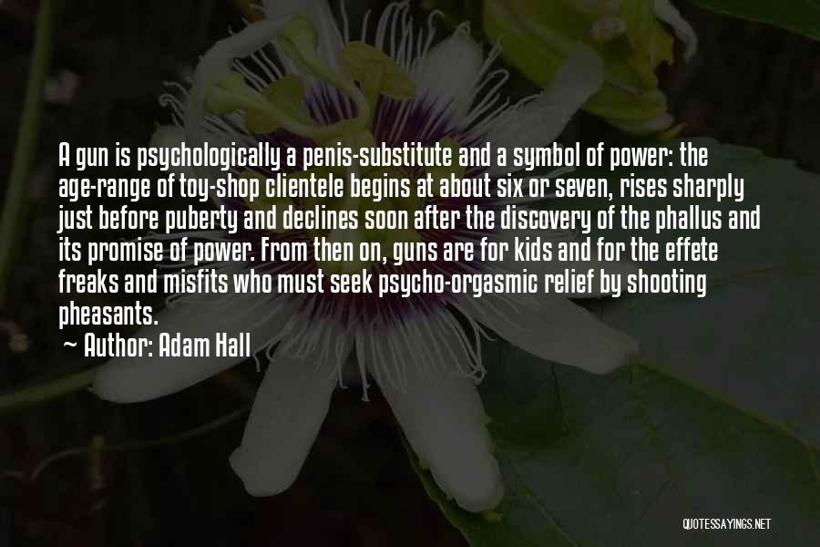 Toy Guns Quotes By Adam Hall