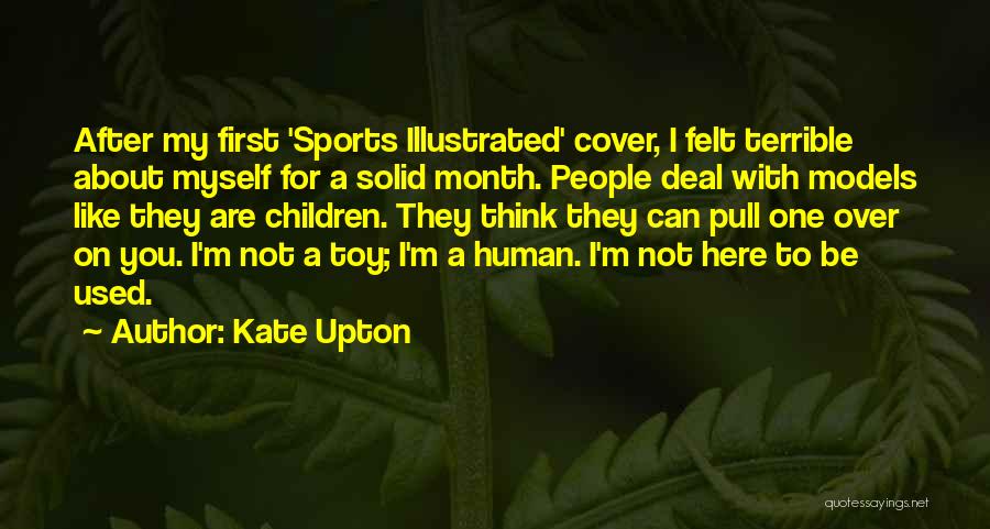 Toy Quotes By Kate Upton