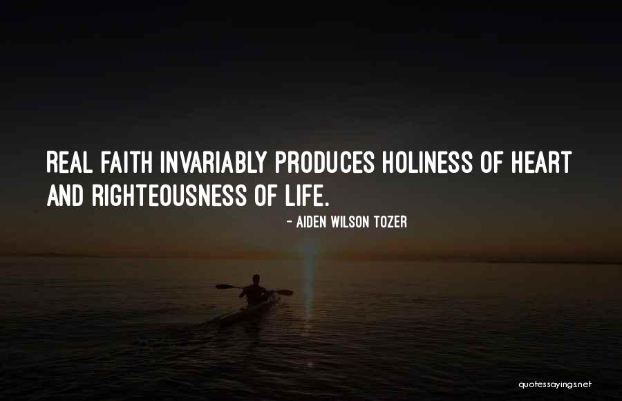 Tozer Holiness Quotes By Aiden Wilson Tozer